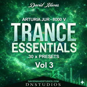 Arturia JUP-8000 V – Librería Trance Essentials - Vol 3 - [30 x Presets]