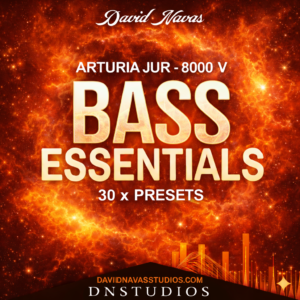 Arturia JUP-8000 V – Libreria Trance Bass Essentials [30 x Presets]