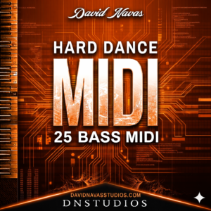 Hard Dance MIDI – 25 x Bass MIDI