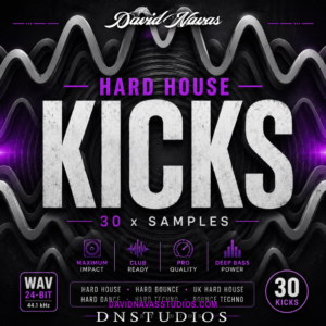 KICK – 30 x Samples | Colección de Kicks Hard House